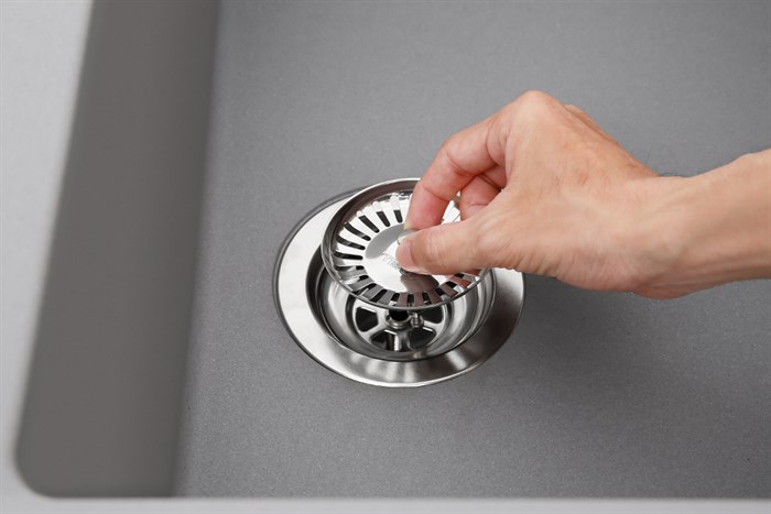 Chậu rửa chén 2 ngăn đá Teka STONE 90 B-TG 2B SS Màu Xám