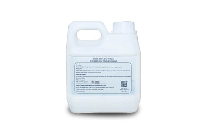 Dung dịch khử mùi diệt khuẩn 1 lít HAKAWA DD-2020KT Màu Trắng