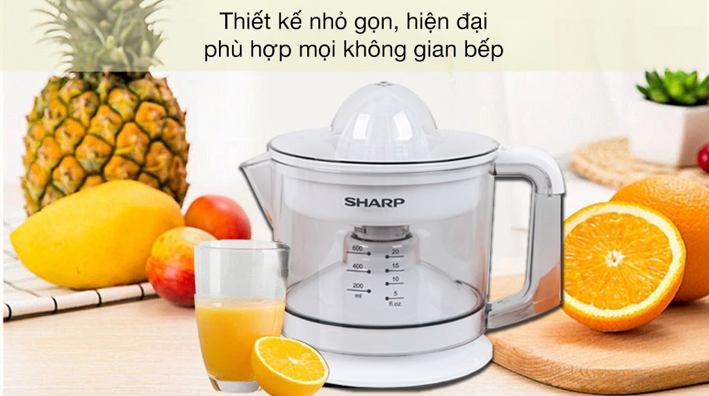 Máy vắt cam Sharp 25W EJ-J256-WH