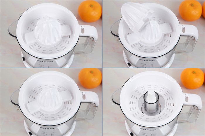 Máy vắt cam Sharp 25W EJ-J256-WH Màu Trắng