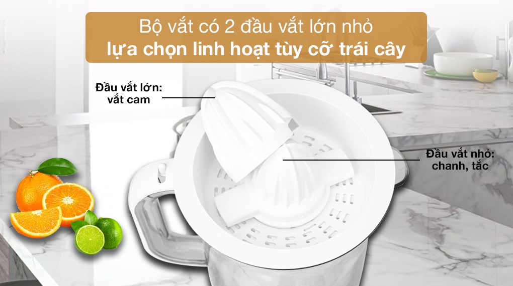 Máy vắt cam Sharp 40W EJ-J415-WH