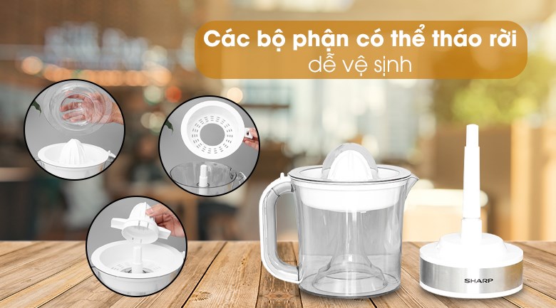 Máy vắt cam Sharp 40W EJ-J415-WH