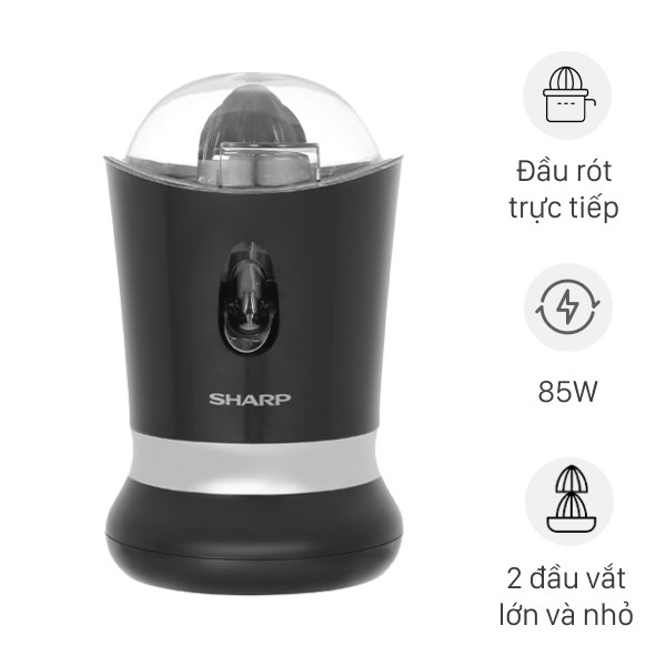 Máy Vắt Cam Sharp 85W Ej - J850 - Bk