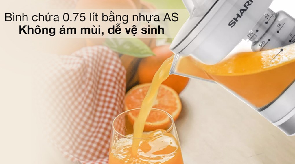 Máy vắt cam Sharp 40W EJ-J407-WH