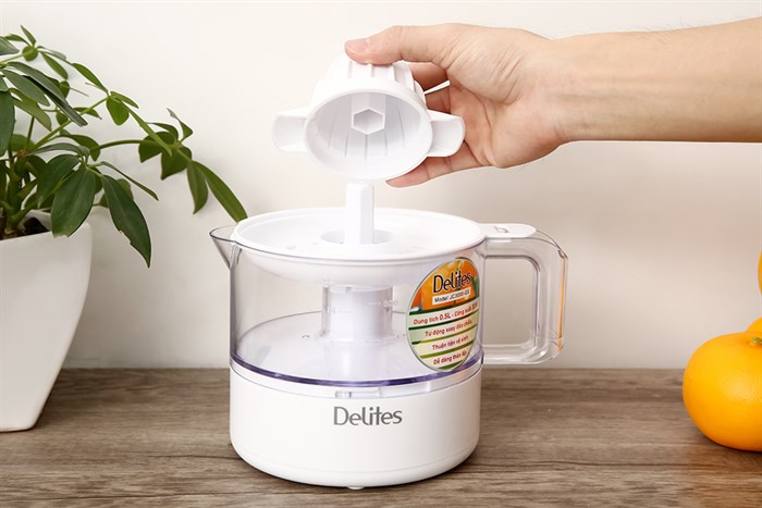 Máy vắt cam Delites 30W JC3000-GS Màu Trắng