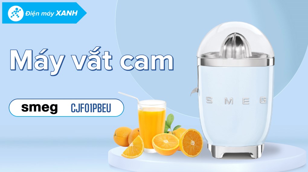 Máy vắt cam Smeg CJF01PBEU (535.43.648)