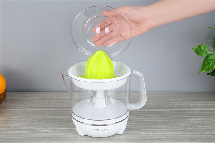 Máy vắt cam Lock&Lock 40W EJJ231 Màu Trắng - Xanh