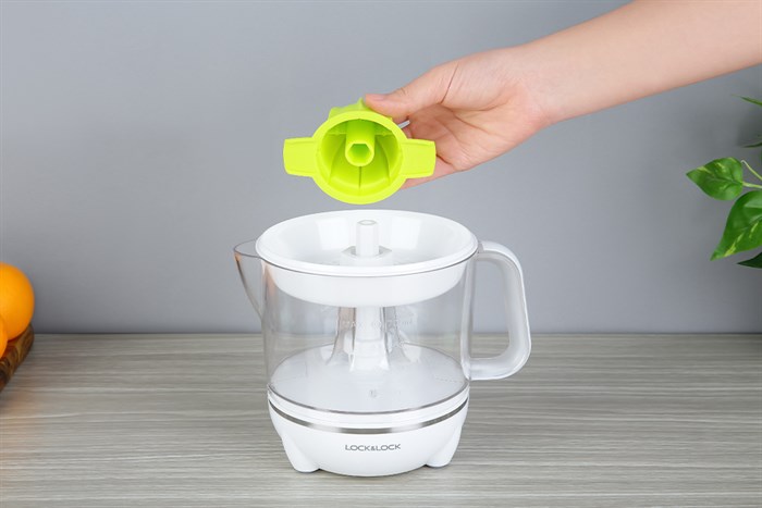 Máy vắt cam Lock&Lock 40W EJJ231 Màu Trắng - Xanh