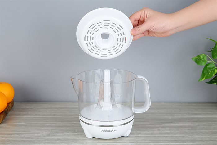 Máy vắt cam Lock&Lock 40W EJJ231 Màu Trắng - Xanh