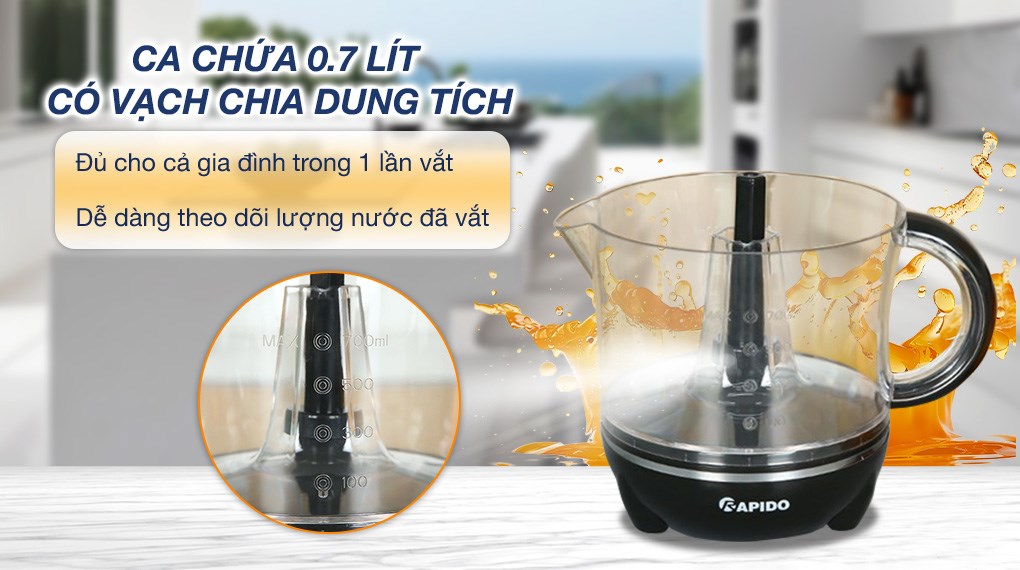 Máy vắt cam Rapido ROJ-40