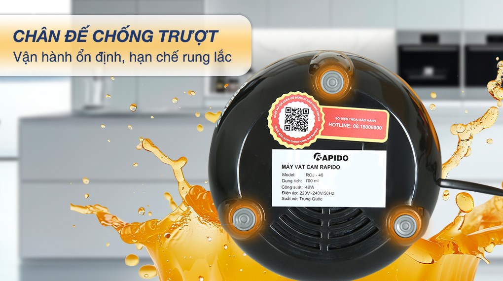 Máy vắt cam Rapido ROJ-40