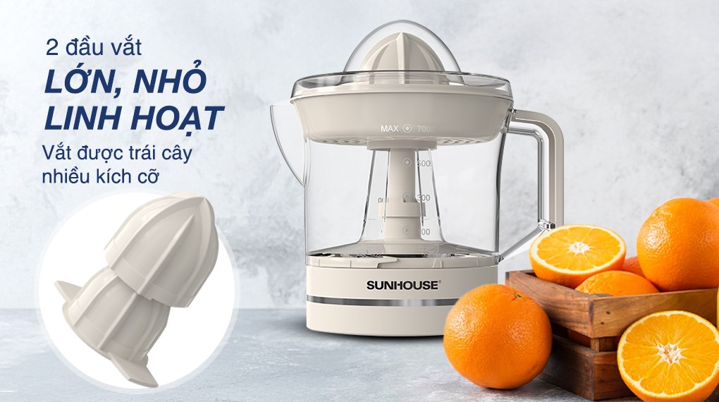 Máy vắt cam Sunhouse 25W SHD5510