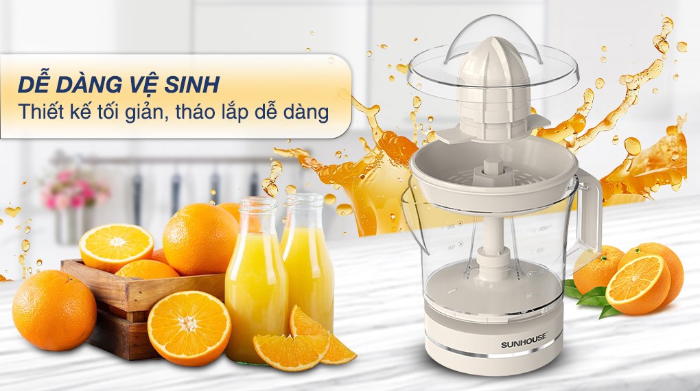 Máy vắt cam Sunhouse 25W SHD5510