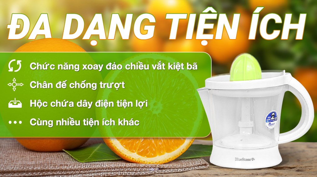 Máy vắt cam BlueStone 40W CJB-1129