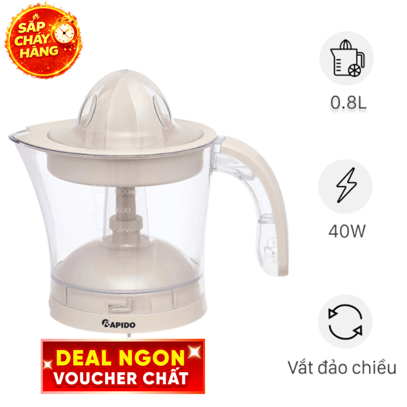 Máy vắt cam Rapido ROJ-40C