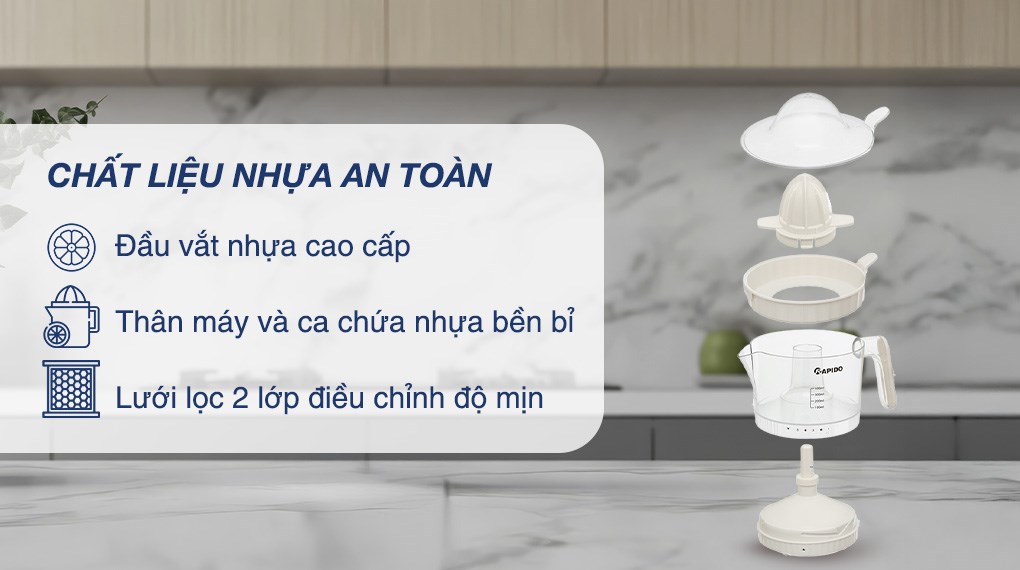 Máy vắt cam Rapido ROJ-40D