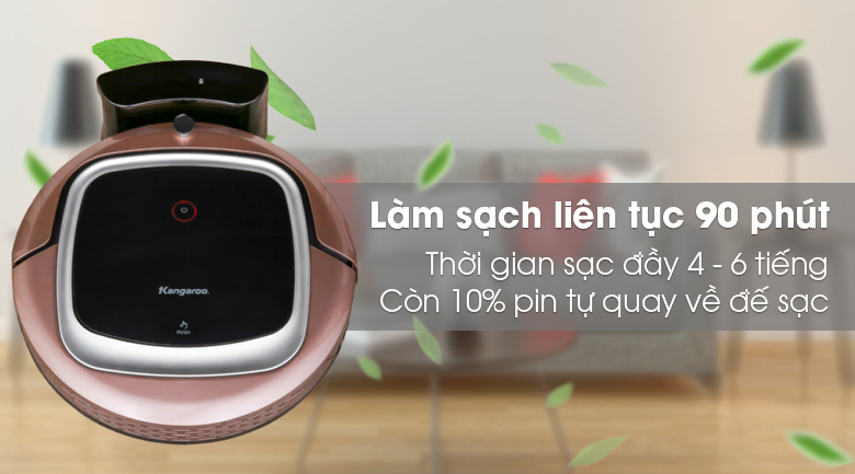 Robot hút bụi Kangaroo KGRB01 Nâu - 8