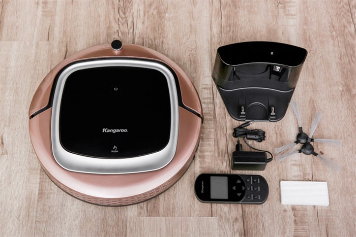 Robot hút bụi Kangaroo KGRB01 Nâu Màu Nâu