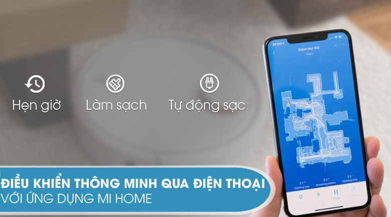 Robot hút bụi lau nhà Xiaomi Vacuum Mop SKV4093GL