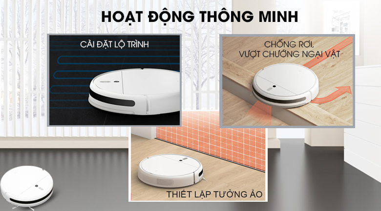 Robot hút bụi lau nhà Xiaomi Vacuum Mop SKV4093GL