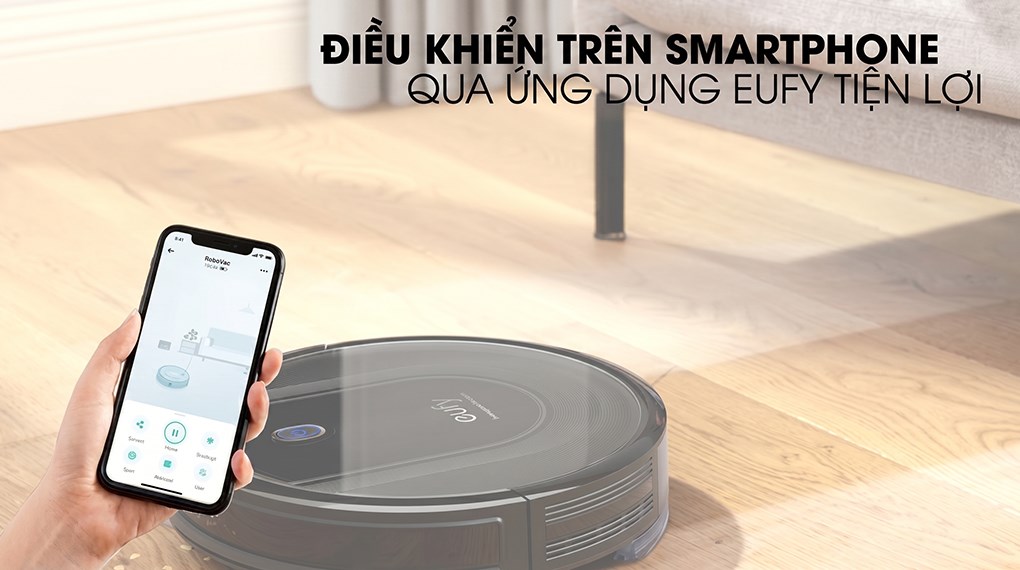 Robot hút bụi lau nhà Eufy Robovac G10 Hybrid - T2150