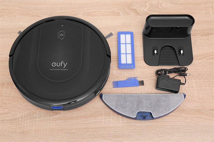 Robot hút bụi lau nhà Eufy Robovac G10 Hybrid - T2150 Màu Đen