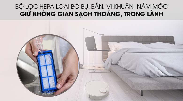 Robot hút bụi lau nhà Xiaomi Vacuum Mop Pro SKV4110GL