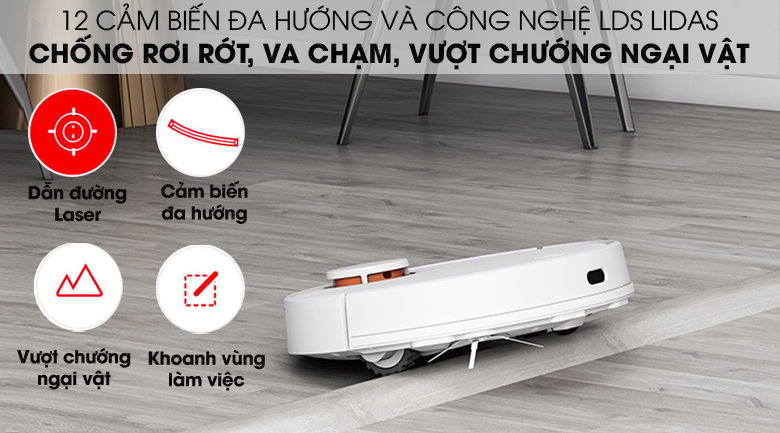 Robot hút bụi lau nhà Xiaomi Vacuum Mop Pro SKV4110GL