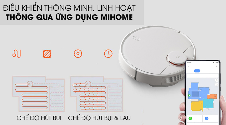 Robot hút bụi lau nhà Xiaomi Vacuum Mop Pro SKV4110GL