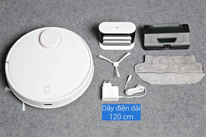 Robot hút bụi lau nhà Xiaomi Vacuum Mop Pro SKV4110GL Màu Trắng