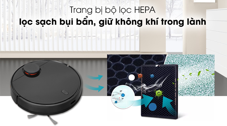 Robot hút bụi lau nhà Xiaomi Vacuum Mop Pro SKV4109GL
