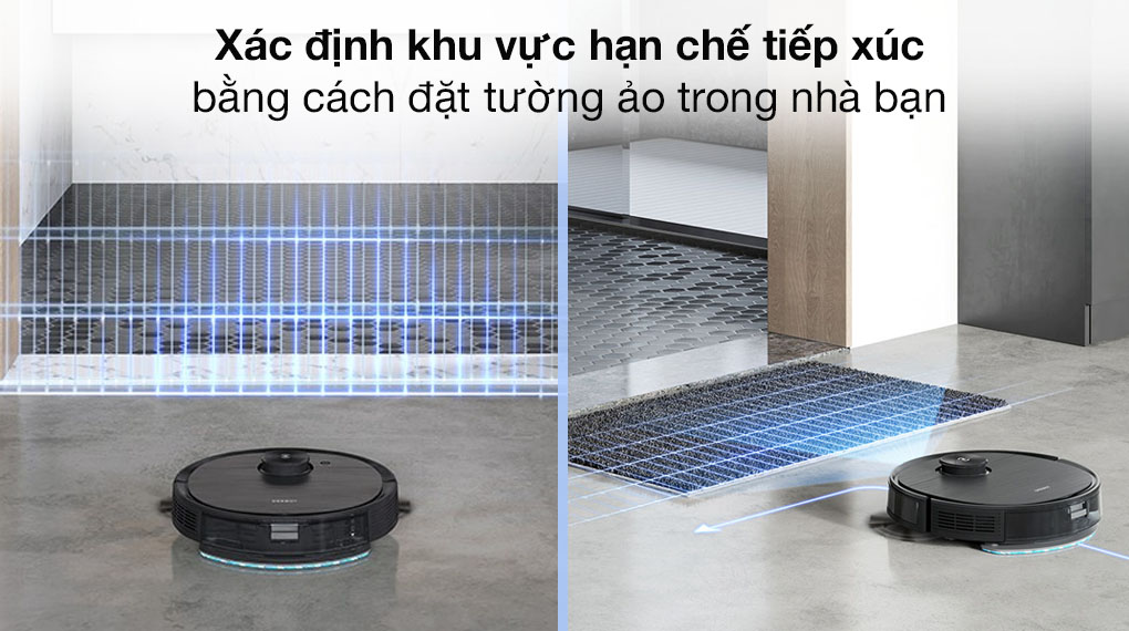 Robot hút bụi lau nhà Ecovacs Deebot Ozmo T8 AIVI