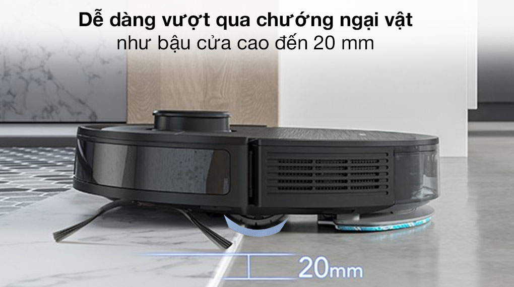 Robot hút bụi lau nhà Ecovacs Deebot Ozmo T8 AIVI
