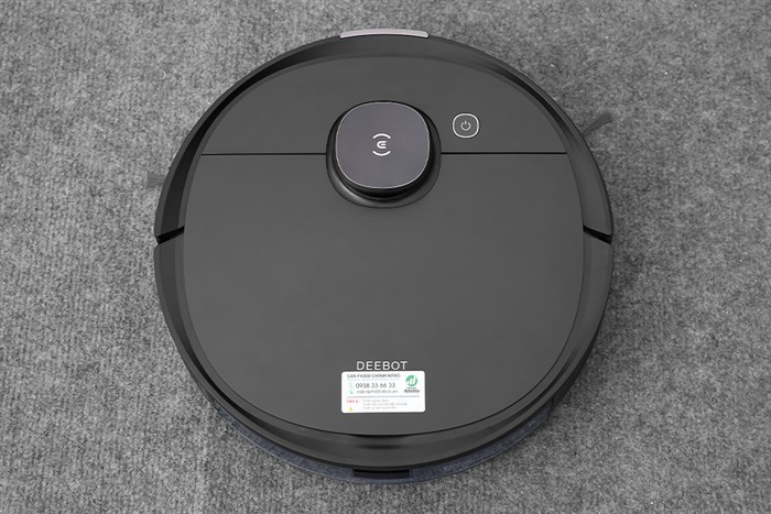 Robot hút bụi lau nhà Ecovacs Deebot Ozmo T8 AIVI Màu Đen
