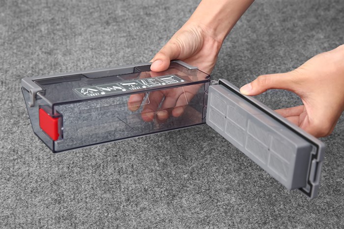 Robot hút bụi lau nhà Ecovacs Deebot Ozmo T8 AIVI Màu Đen