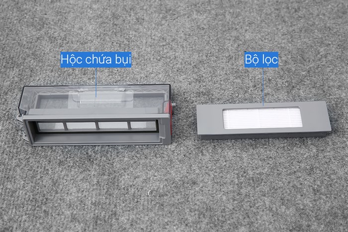 Robot hút bụi lau nhà Ecovacs Deebot Ozmo T8 AIVI Màu Đen