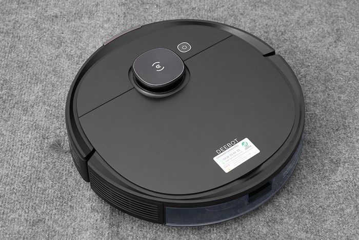 Robot hút bụi lau nhà Ecovacs Deebot Ozmo T8 AIVI Màu Đen