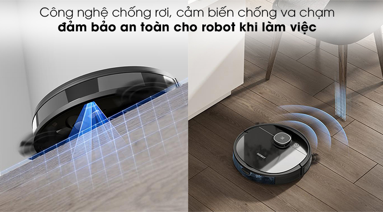 Robot hút bụi lau nhà Ecovacs Deebot OZMO 920