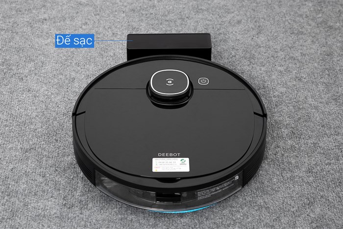 Robot hút bụi lau nhà Ecovacs Deebot OZMO 920 Màu Đen