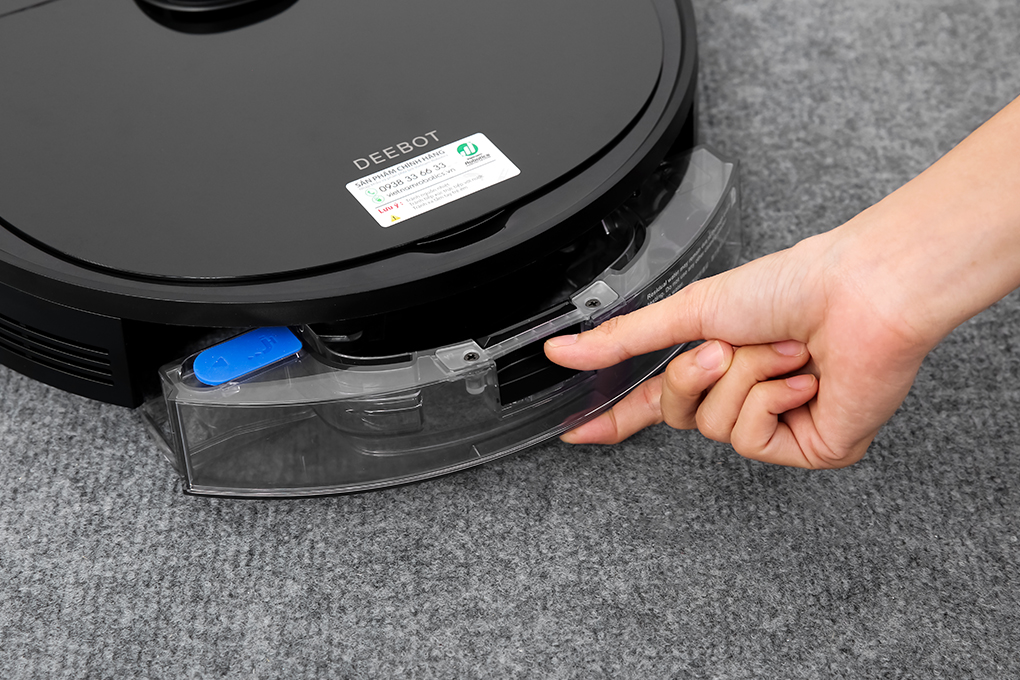 Robot hút bụi lau nhà Ecovacs Deebot OZMO 920 Màu Đen