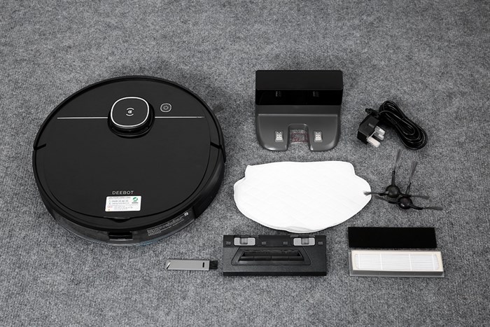 Robot hút bụi lau nhà Ecovacs Deebot OZMO 920 Màu Đen