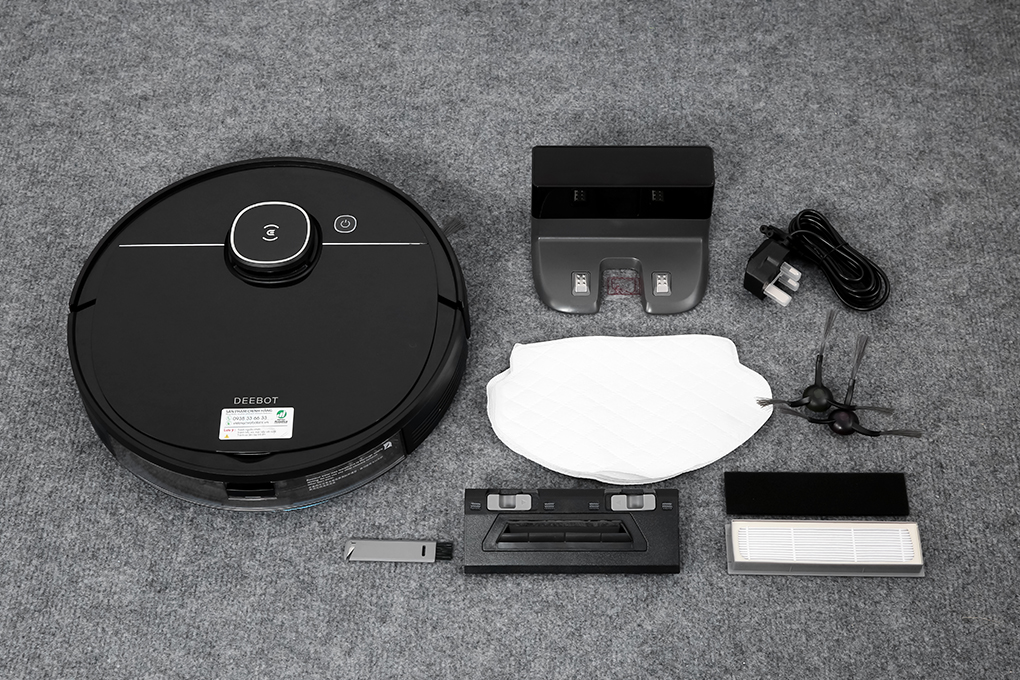 Robot hút bụi lau nhà Ecovacs Deebot OZMO 920 Màu Đen