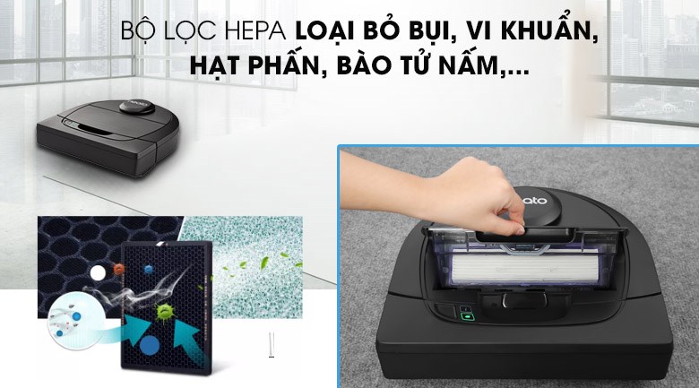 Robot hút bụi Neato Botvac Connected D601