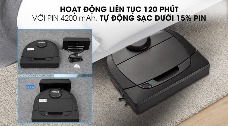 Robot hút bụi Neato Botvac Connected D601