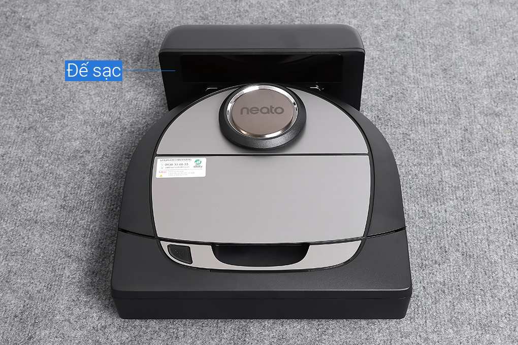 Robot hút bụi Neato Botvac Connected D702 Màu Đen - Xám