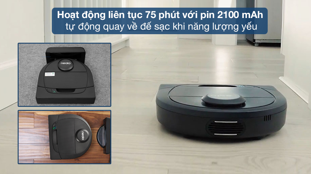 Robot hút bụi Neato Botvac Connected D401