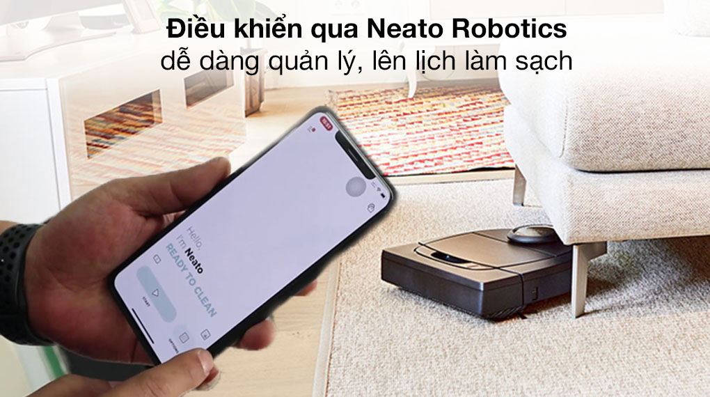 Robot hút bụi Neato Botvac Connected D302