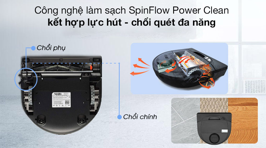 Robot hút bụi Neato Botvac Connected D302