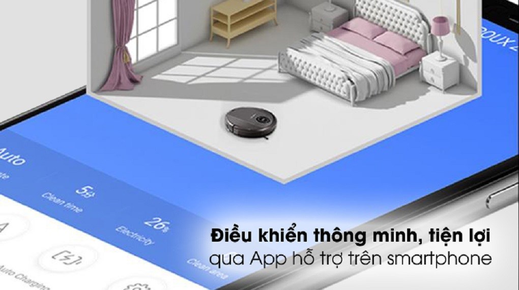 Robot hút bụi lau nhà Shimono ZK808