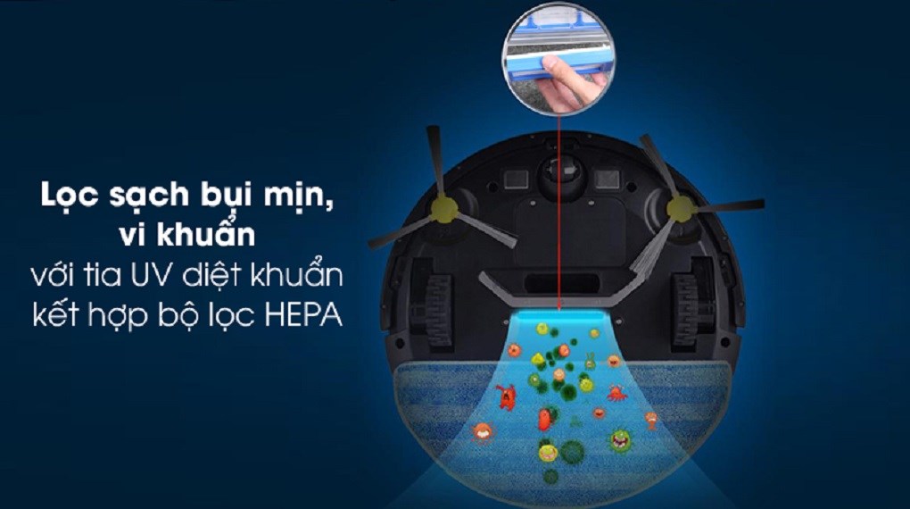 Robot hút bụi lau nhà Shimono ZK808